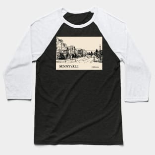 Sunnyvale - California Baseball T-Shirt